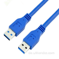 USB3.0 Ein Mann zum männlichen Kabeldatenkabel
